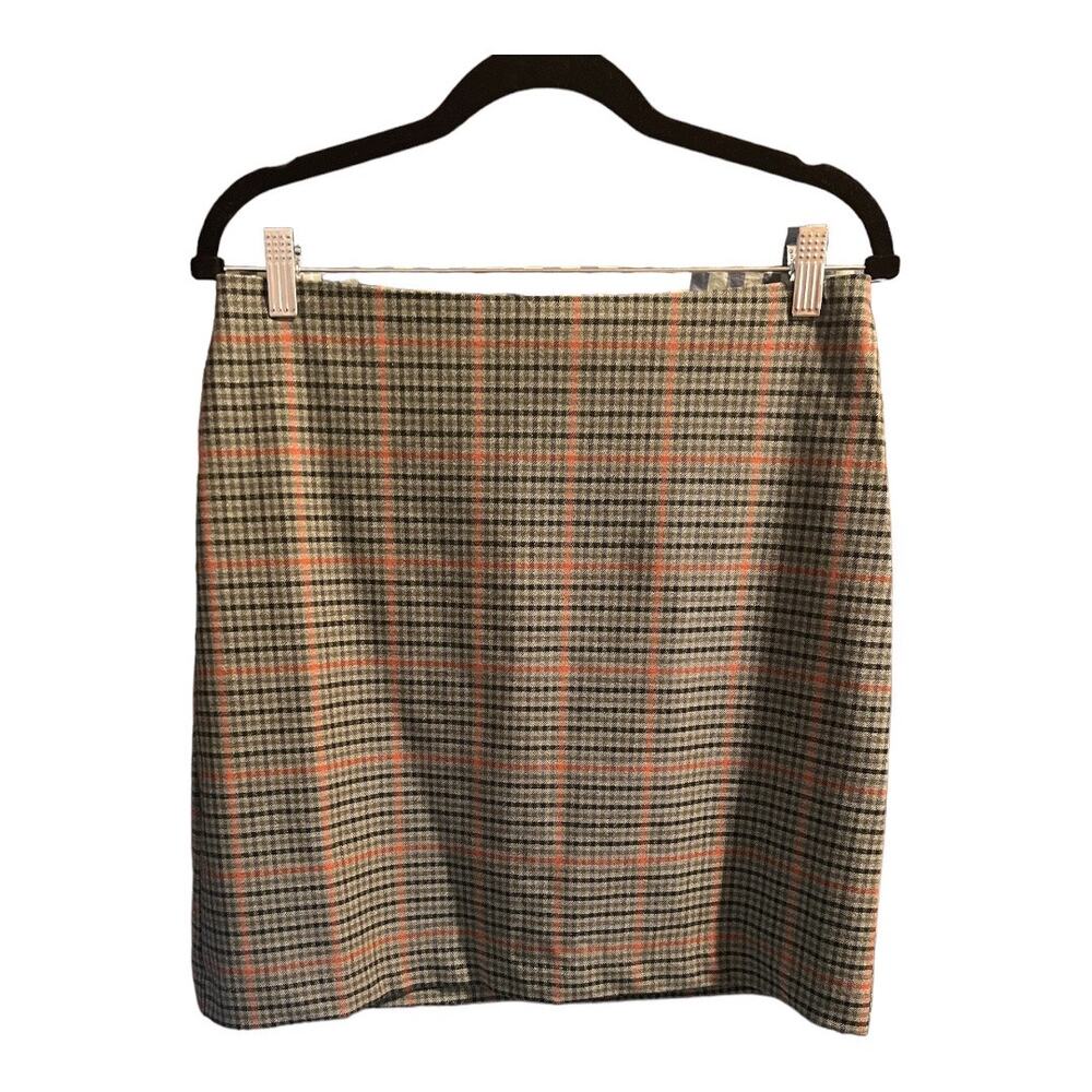 Rachel Zoe High-Waisted Plaid Mini Skirt Ladies Size 6